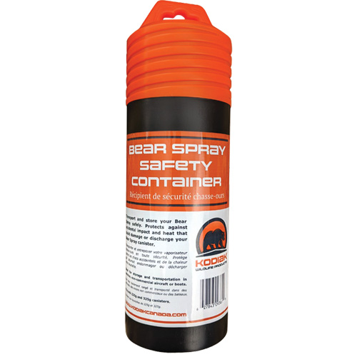 Bear Spray Safety Container M & M Nord Ouest Inc