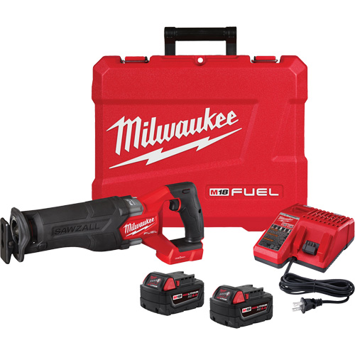 M18 Fuel Sawzall&reg; Reciprocating Saw Kit, 18 V, Lithium-Ion Battery, 3000 SPM M & M Nord Ouest Inc
