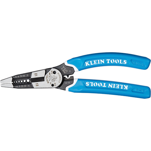 Outil polyvalent Klein-Kurve pour d&eacute;nuder, couper et sertir les fils, 8-1/4" lo, 8 - 20 AWG M & M Nord Ouest Inc