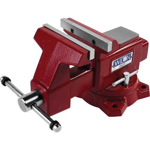 Utility Bench Vise, 5-1/2" Jaw Width, 3-1/4" Throat Depth M & M Nord Ouest Inc