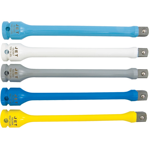 JTLE-5S Torque Limiting Impact Extension Set, 1/2" Drive, 65 ft-lbs./80 ft-lbs./100 ft-lbs./120 ft-lbs./140 ft-lbs. Torque, Multiple M & M Nord Ouest Inc