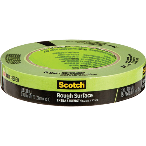 Ruban pour peintres pour surfaces rugueuses 2060 Scotch, 24 mm (1") x 55 m (180'), Vert M & M Nord Ouest Inc