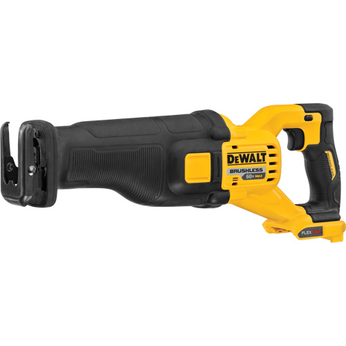 FlexVolt&reg; Max Brushless Reciprocating Saw (Tool Only), 60 V, Lithium-Ion Battery, 0-3000 SPM M & M Nord Ouest Inc