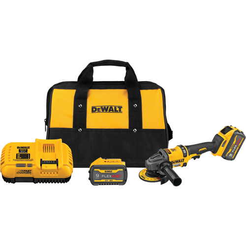 Flexvolt&reg; Brushless Cordless Grinder with Kickback Brake Kit, 4-1/2" - 6" Wheel, 60 V M & M Nord Ouest Inc