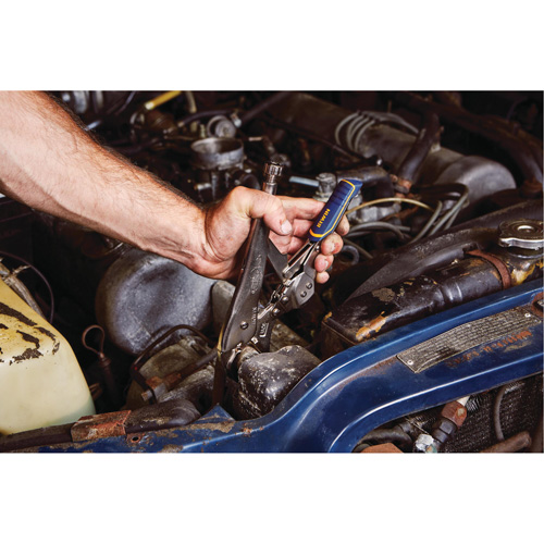 Vise-Grip&reg; Fast Release 10CR Locking Pliers, 10" Length, Curved Jaw M & M Nord Ouest Inc
