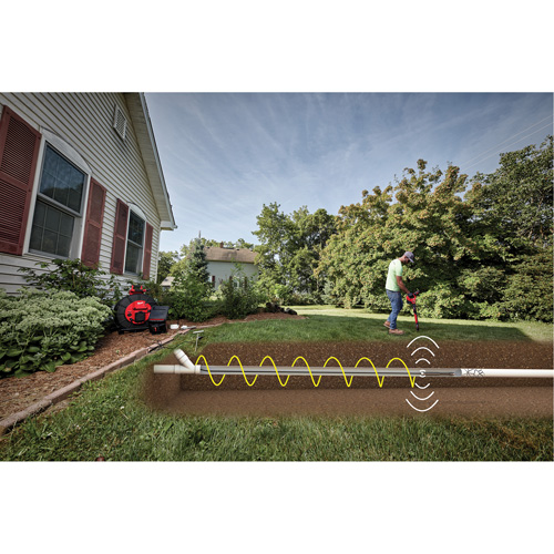 Pipeline Inspection Reel, 10 mm (0.39") Camera Head M & M Nord Ouest Inc