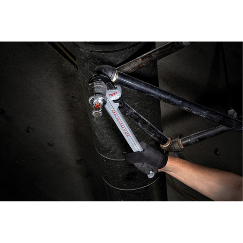 Cl&eacute; &agrave; tuyau avec manche Powerlength, Cap des m&acirc;choires 1-1/2", Longueur 10" M & M Nord Ouest Inc