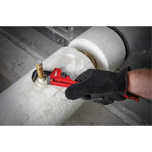 Pipe Wrench, 3/4" Jaw Capacity, 6" Long, Powder Coated Finish M & M Nord Ouest Inc