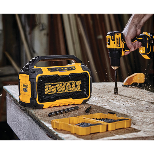 Haut-parleur Max Bluetooth pour chantier (outil seulement), Lithium-ion, 12 V/20 V M & M Nord Ouest Inc