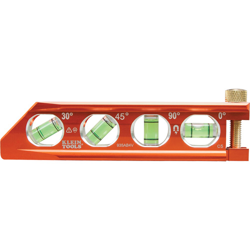Niveau ACCU-BEND, 6,25" lo, Aluminium, 1, Non magn&eacute;tique M & M Nord Ouest Inc