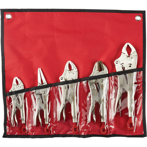 Torque Lock Locking Pliers Kit, 5 Pieces M & M Nord Ouest Inc