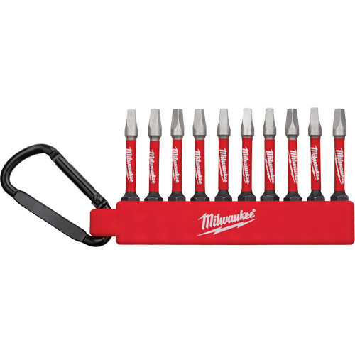 Shockwave Impact Driver Bit Set, Square, #2, 1/4" Drive M & M Nord Ouest Inc