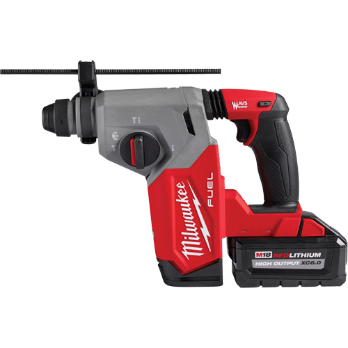 M18 Fuel SDS Plus Rotary Hammer Kit, 18 V, 1", 2 ft-lbs., 1330 RPM M & M Nord Ouest Inc
