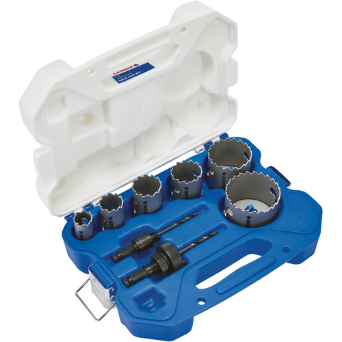 Electrician's Tipped Hole Saw Set, 6 Pieces M & M Nord Ouest Inc