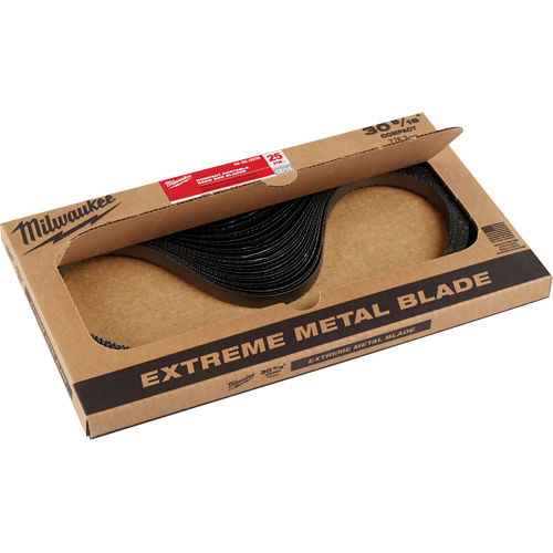 Lames-ruban pour coupes de m&eacute;taux extr&ecirc;mes, Acier rapide, 30-9/16" lo x 1/2" la x &eacute;paisseur 0,02", 12/14 dents par pouce M & M Nord Ouest Inc