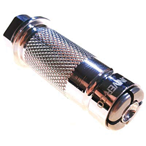 Lock-On Grease Coupler, 0.6" Thread, Steel M & M Nord Ouest Inc