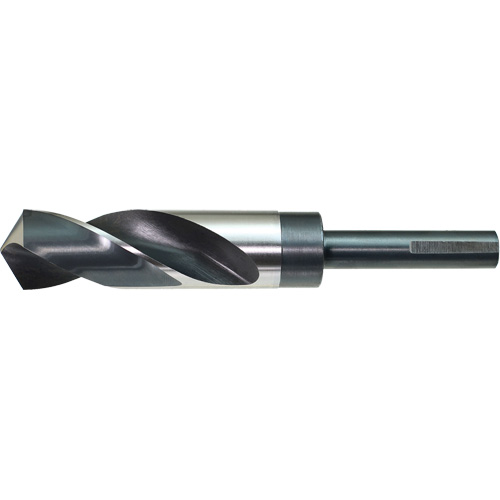Drillco&reg; Reduced Shank Drill Bit, 9/16", High Speed Steel, 3" Flute, 118° Point M & M Nord Ouest Inc
