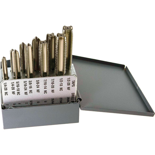 Jeu de tarauds Drillco, 10 morcea M & M Nord Ouest Inc