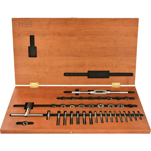 Drillco&reg; Tap & Hex Die Set, 36 Pieces M & M Nord Ouest Inc