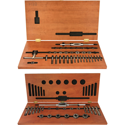 Drillco&reg; Tap & Hex Die Set, 58 Pieces M & M Nord Ouest Inc