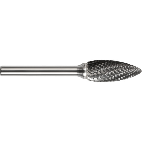 Fraise en forme de flamme &agrave; simple coupe Drillco, SH-41L2 M & M Nord Ouest Inc