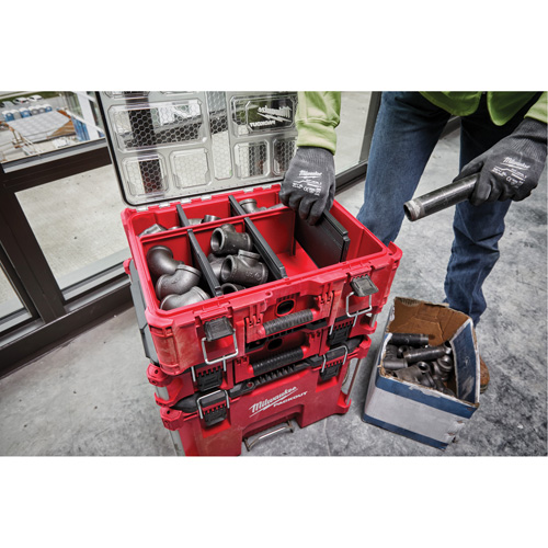 Packout Deep Organizer, 15-1/5" x 19-7/10" x 7", Red M & M Nord Ouest Inc