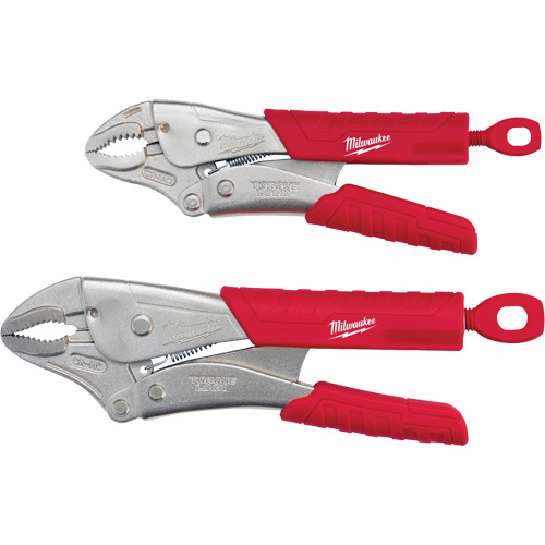 Torque Lock Curved Jaw Locking Pliers Set, 2 Pieces M & M Nord Ouest Inc