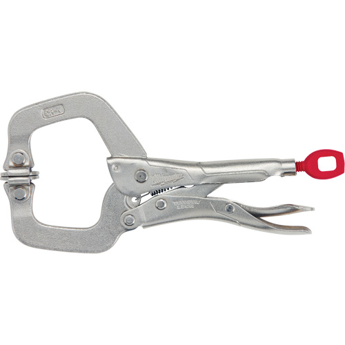 Pince-&eacute;tau en C &agrave; m&acirc;choires pivotantes Torque Lock, Longueur 6", Pinces serre-joints M & M Nord Ouest Inc