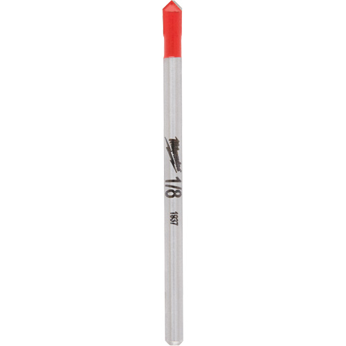 Glass & Tile Bit, 1/8", Carbide M & M Nord Ouest Inc
