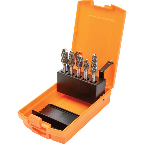 Alu-Cut Carbide Burr Kit, 5 Pieces M & M Nord Ouest Inc