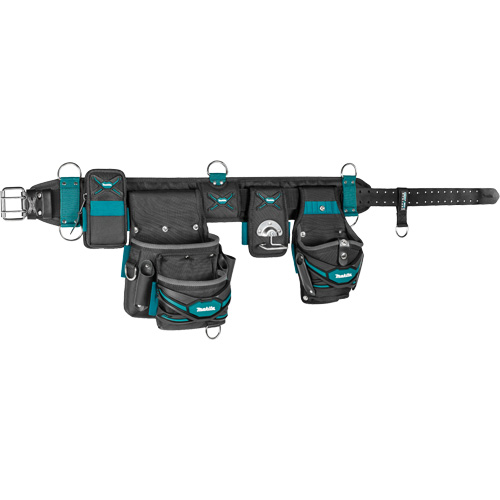 Ceinture porte-outils lourde TH3 compl&egrave;te, Polyester, Bleu/Gris M & M Nord Ouest Inc