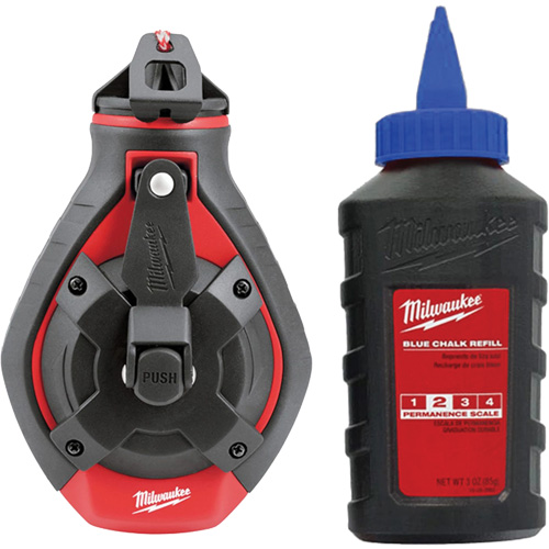 Trousse de cordeau &agrave; craie &agrave; ligne grasse M & M Nord Ouest Inc