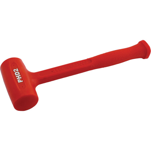 One-Piece Dead Blow Hammer, 1.6 lbs., Smooth Grip, 12-3/4" L M & M Nord Ouest Inc