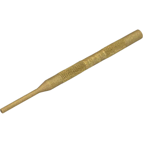 Brass Pin Punch, 1/8" Dia. x 4" L M & M Nord Ouest Inc