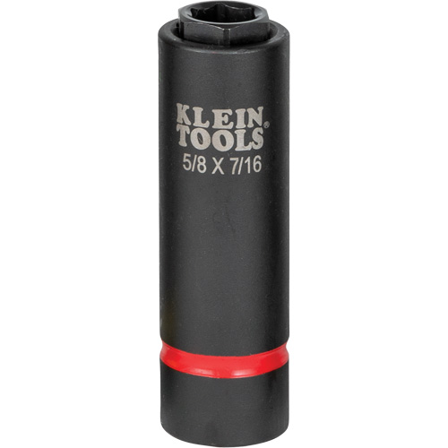 2-in-1 Socket, Impact, 7/16", 5/8" Drive, 6 Points M & M Nord Ouest Inc