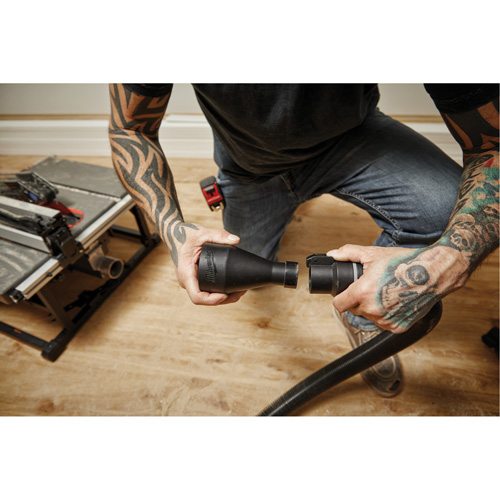 Ensemble dadaptateur dextraction de poussi&egrave;re 1-7/8" M & M Nord Ouest Inc