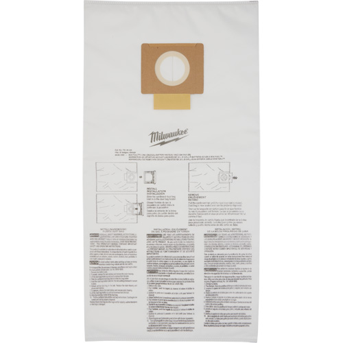 Fleece Dust Bags, 9 US gal. M & M Nord Ouest Inc