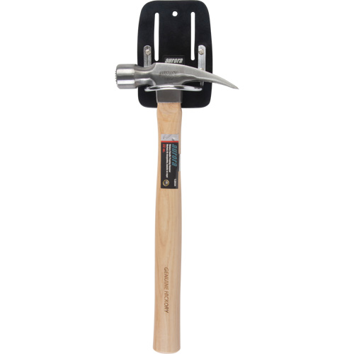 Porte-outil &agrave; anneau en acier, Support pour marteau, Cuir, 0 Poches M & M Nord Ouest Inc