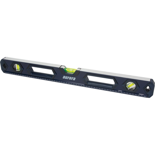 High-Accuracy Level, Box, 2' L, Aluminum, 3, Non-Magnetic M & M Nord Ouest Inc