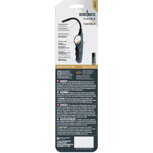 Briquet flexible M & M Nord Ouest Inc