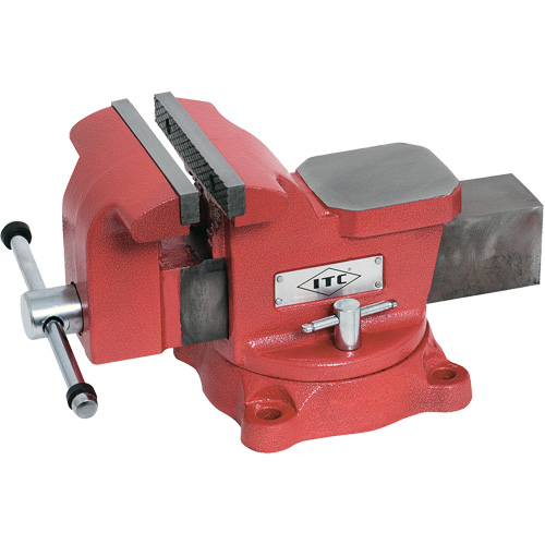 Swivel Base Mechanic's Vise, 6" Jaw Width, 3" Throat Depth M & M Nord Ouest Inc