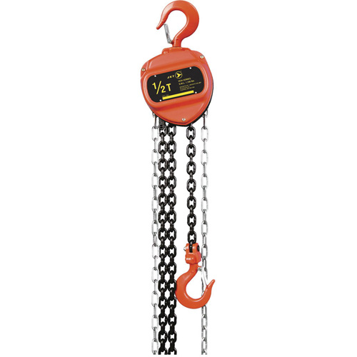 VCH Series Chain Hoist, 20' Lift, 2200 lbs. (1 tons) Capacity, Heat-Treated Alloy Steel Chain M & M Nord Ouest Inc