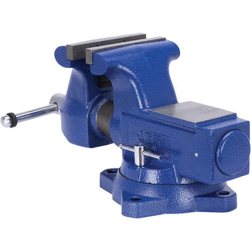 JBTV-6 &eacute;tau d'&eacute;tabli &agrave; gorge arrondie &agrave; usage intensif, Largeur des m&acirc;choires 6-1/2", Profondeur de la gorge 4" M & M Nord Ouest Inc