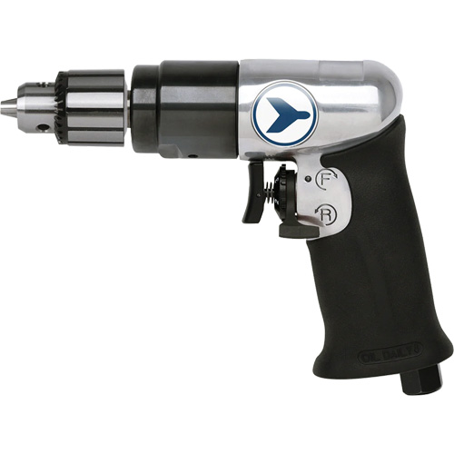 AD38VSRK Perceuse pneumatique &agrave; vitesse variable, 6 pi³/min, 1/4" NPT, 82 dBA, 3/8" mandrin, Avec cl&eacute; M & M Nord Ouest Inc