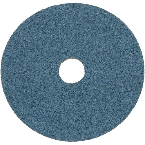 Disque de ponçage en fibre de r&eacute;sine, 7" dia., Grain Z24, Alumine de zirconium M & M Nord Ouest Inc