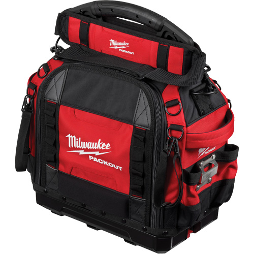 PackOut 15" Structured Tool Bag, Ballistic Polyester, 65 Pockets, Red M & M Nord Ouest Inc