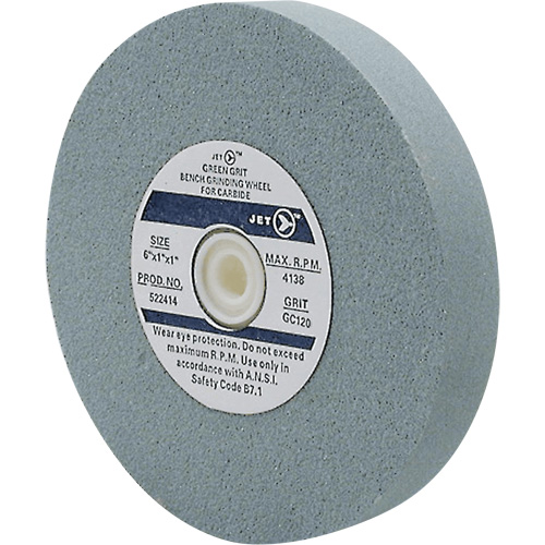 GC675C Bench Grinding Wheels, 6" x 3/4", 1" Arbor, Silicon Carbide M & M Nord Ouest Inc