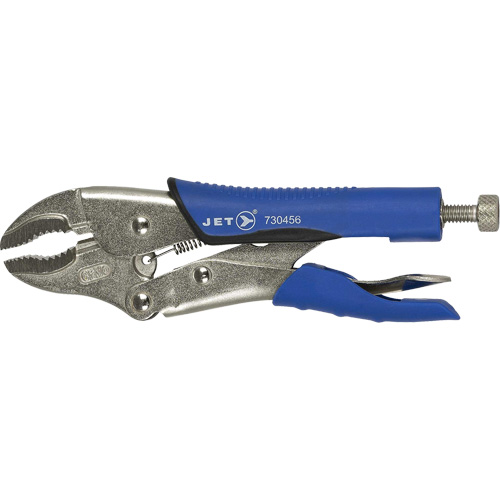 J7WRG Curved Jaw Locking Pliers, 7" Length, Curved Jaw M & M Nord Ouest Inc