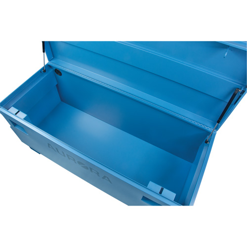 Coffre &agrave; outils de chantier, 60" x 24" x 27-1/2", Acier, Bleu M & M Nord Ouest Inc