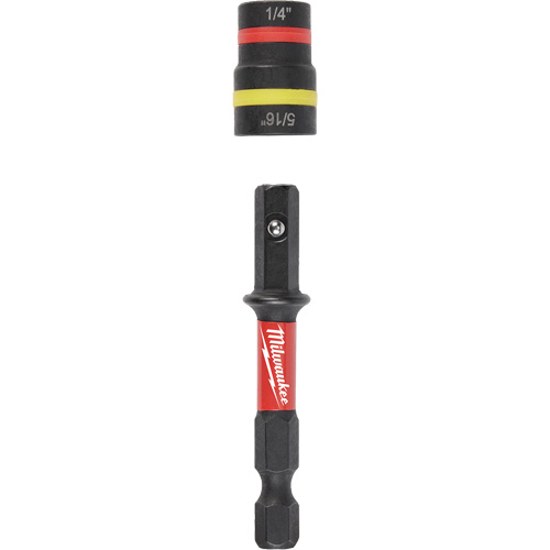 Tourne-&eacute;crou 2-en-1 Shockwave Impact Duty Quik-Clear, 5/16"/1/4" prise, 2-1/4" lo, Magn&eacute;tique M & M Nord Ouest Inc